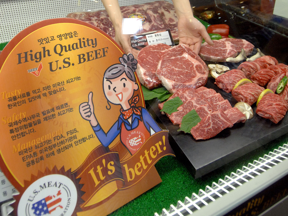 Los 30 años de éxito de la carne roja estadounidense en Corea