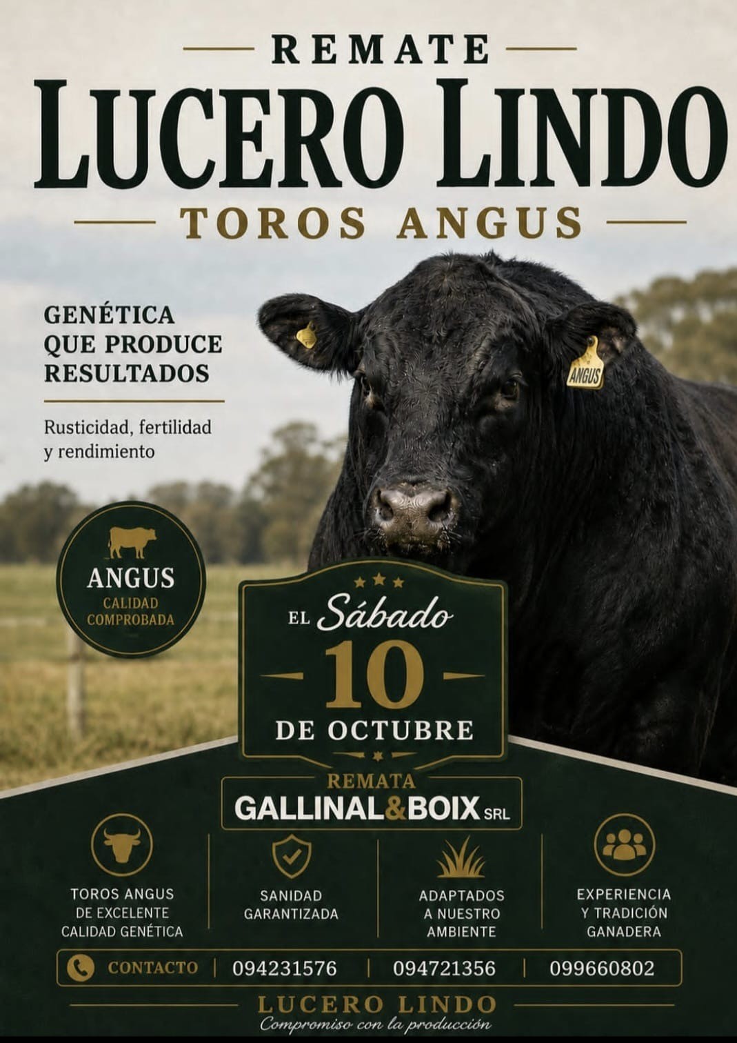 Remate Lucero Lindo – Toros Angus